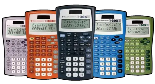 Colors of TI 30 Calculator