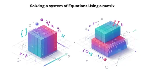 solving a system of equations using a